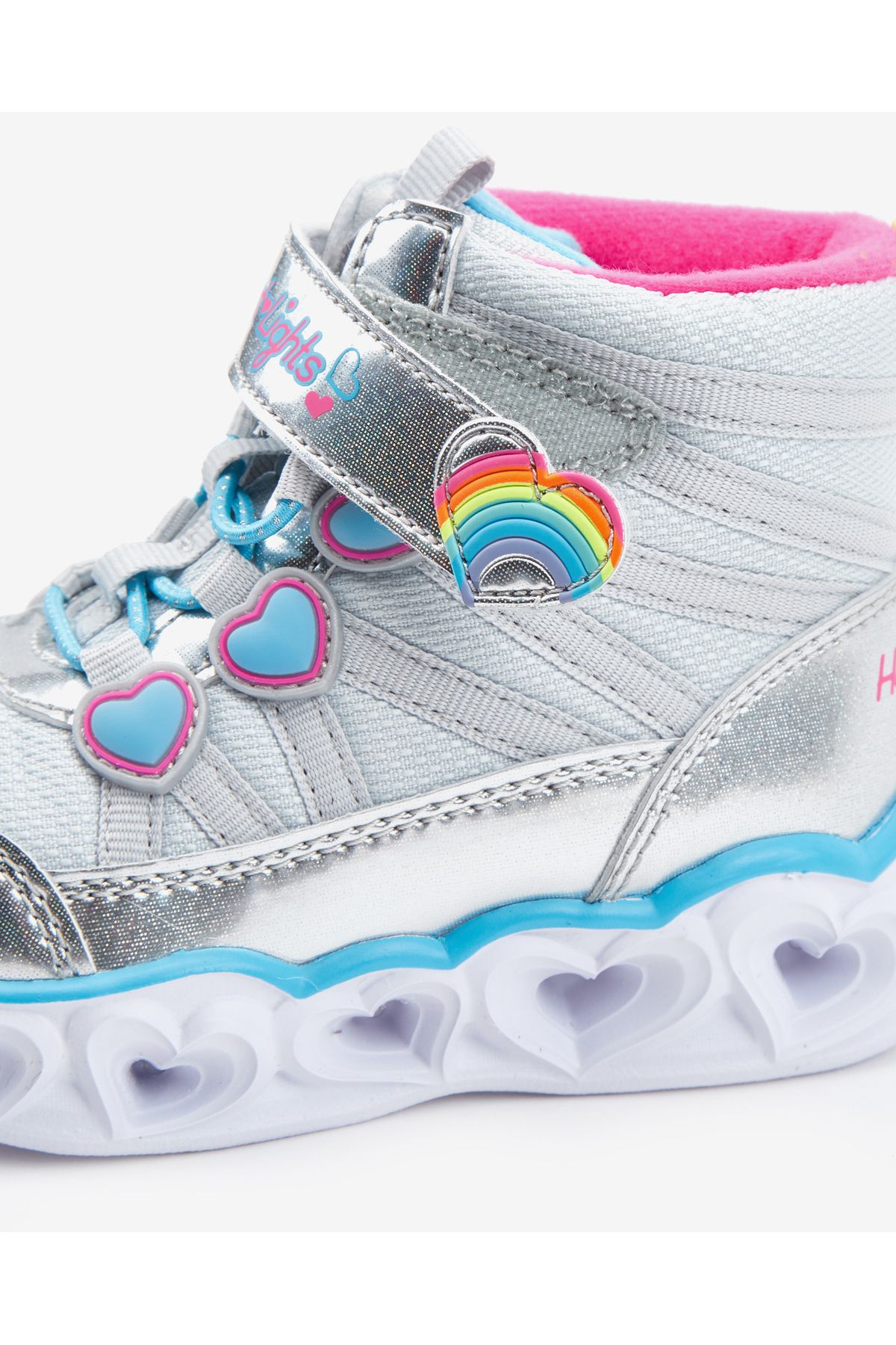 SKECHERS-SKECHERS children's shoes HEART LIGHTS-SWEET - 302668NSMLT 8