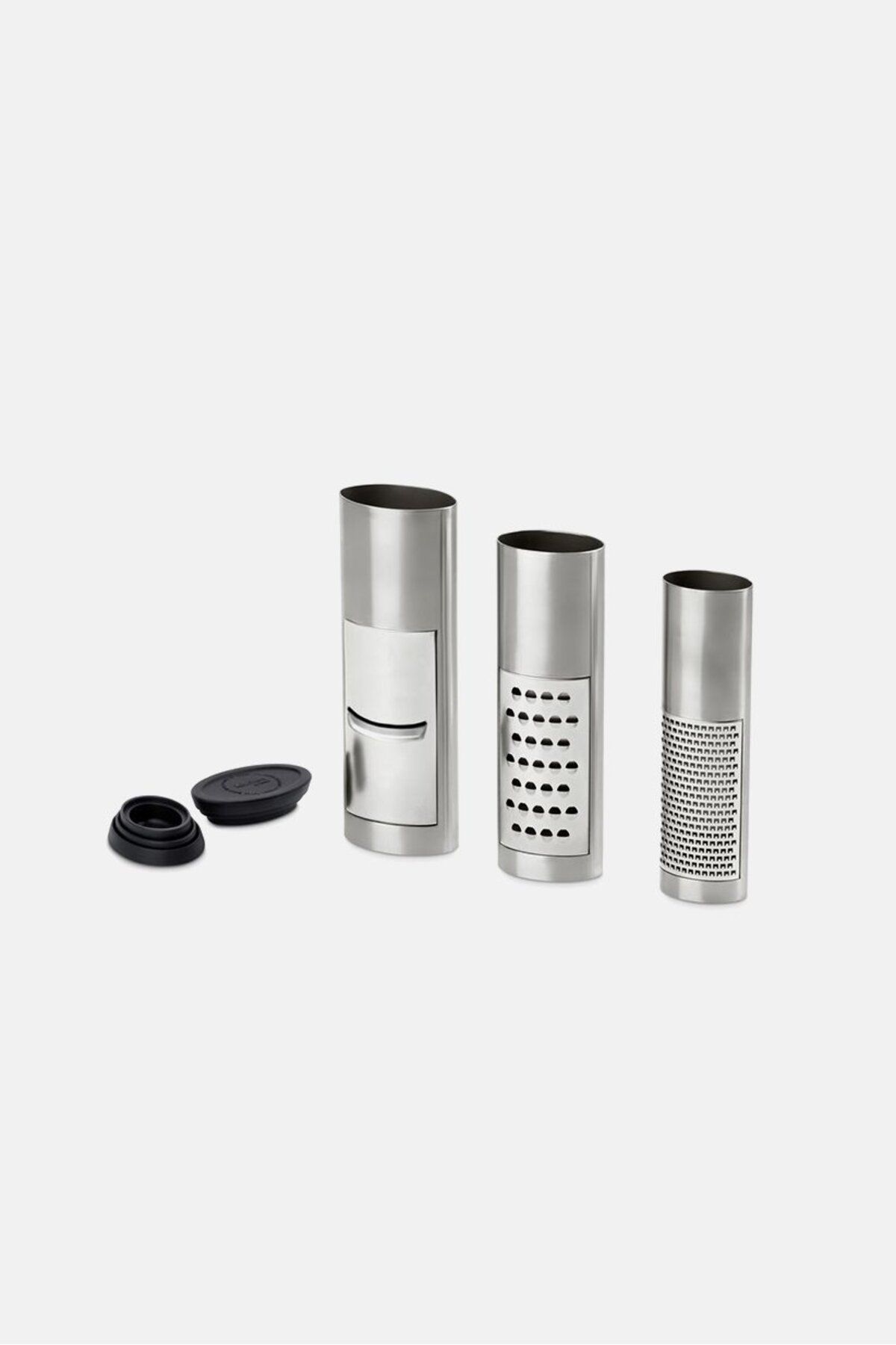 Tchibo-3 Pcs Graters, Silver 3