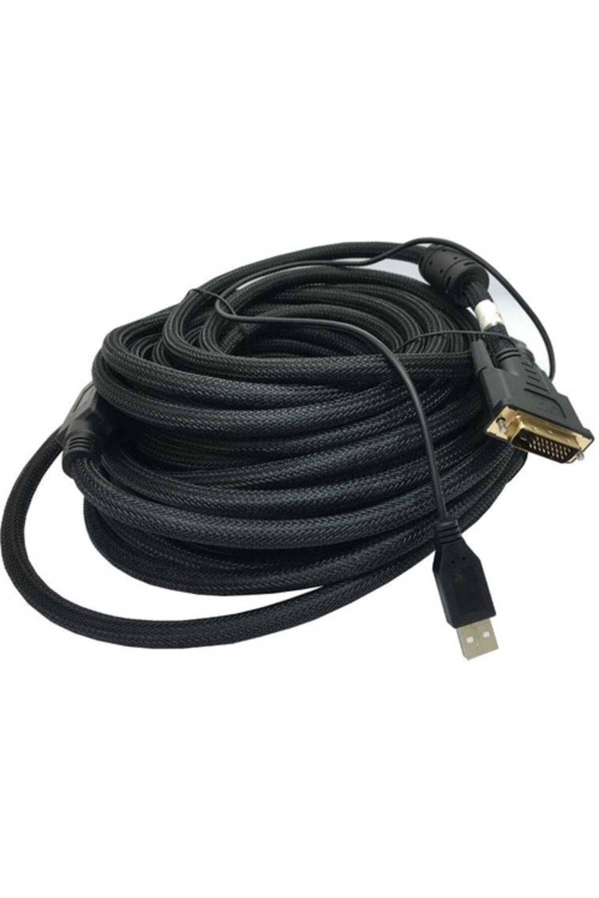 KEEPRO dvı 24+1 erkek erkek kablo + usb 2.0 güç kablosu dvı-d 20m