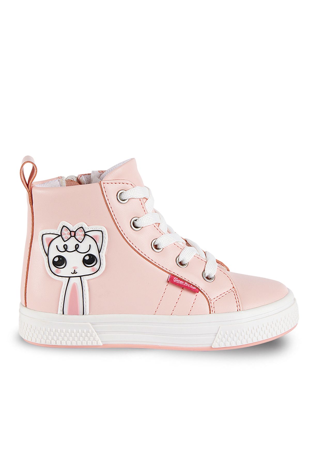 Denokids-Kitty Pink Mädchen Sneakers Sportschuhe 4