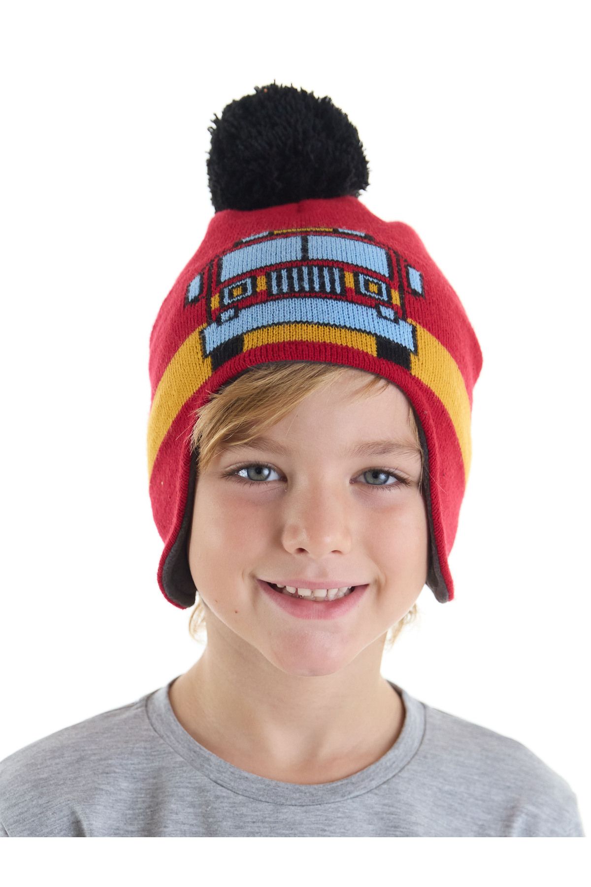 Denokids-Firefighter Boy Beret 1