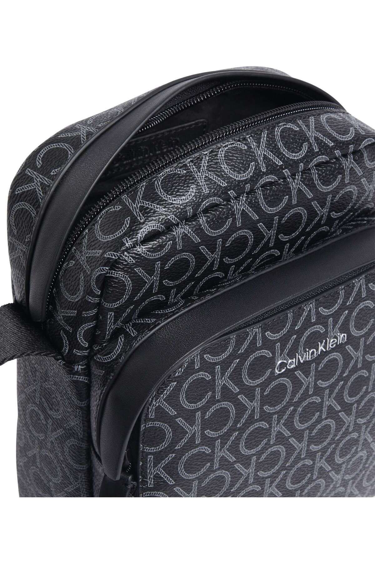 کیف دستی مشکی مردانه CK باید گزارشگر S مونو باشد Calvin Klein