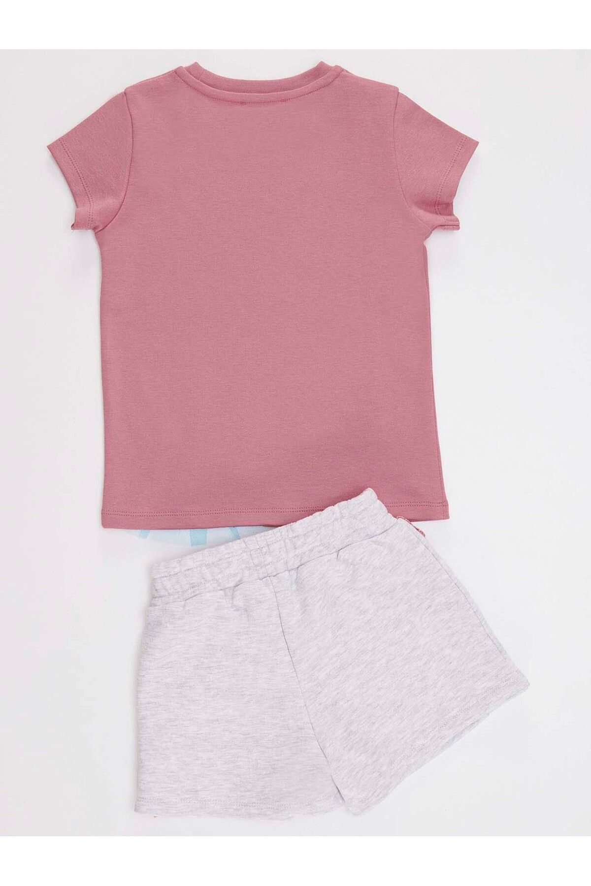 Denokids-Tulle Lily Girl's T-shirt Shorts Set 4