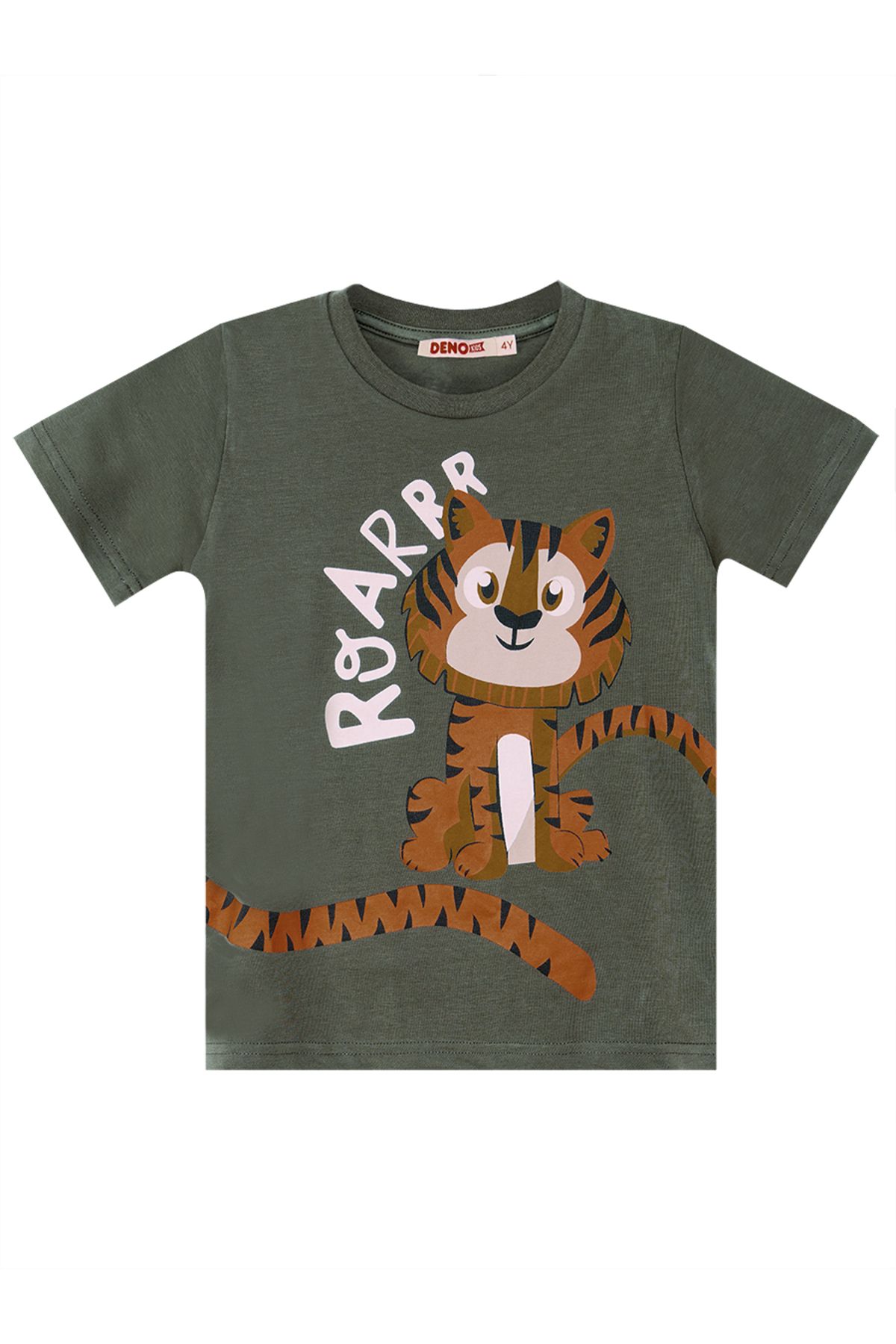 Denokids-Capri- und T-Shirt-Set für Jungen - Little Tiger 5