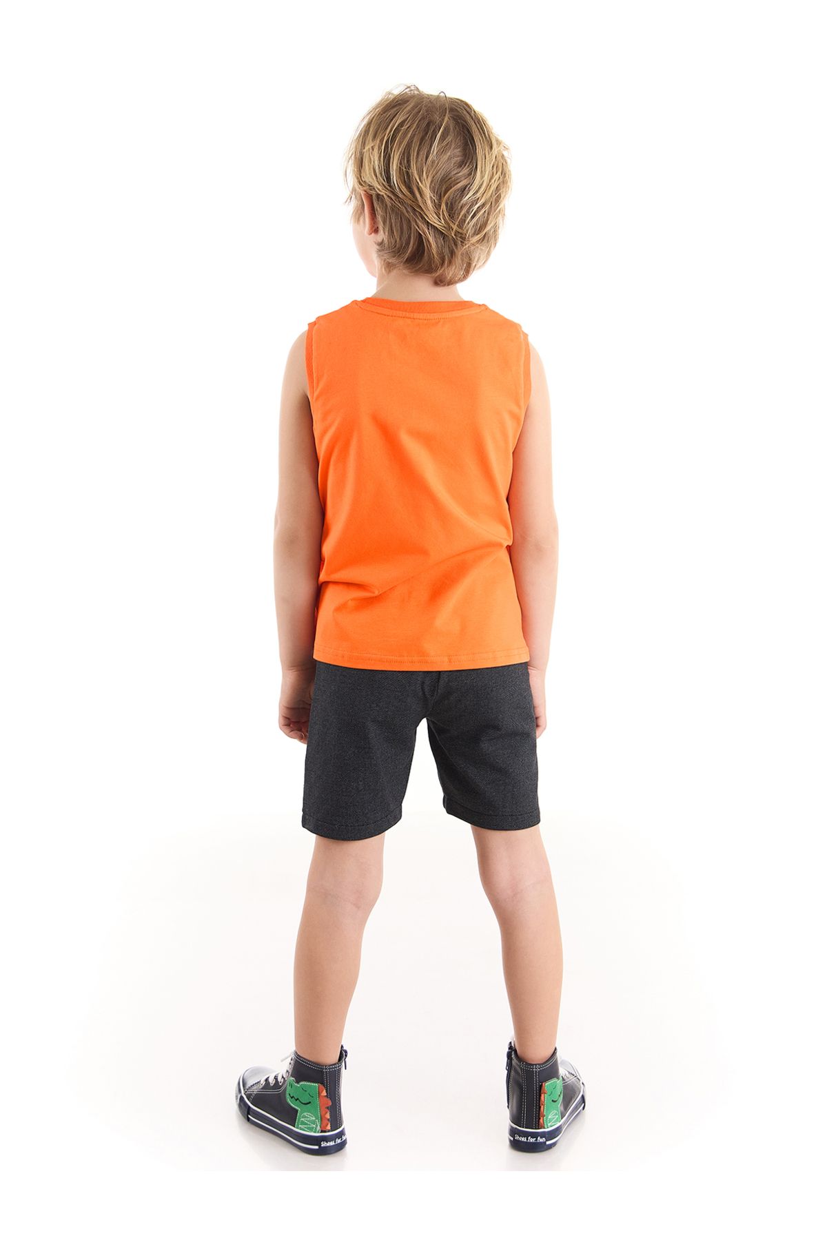 Denokids-Crocodile Boy's T-shirt Shorts Set 2