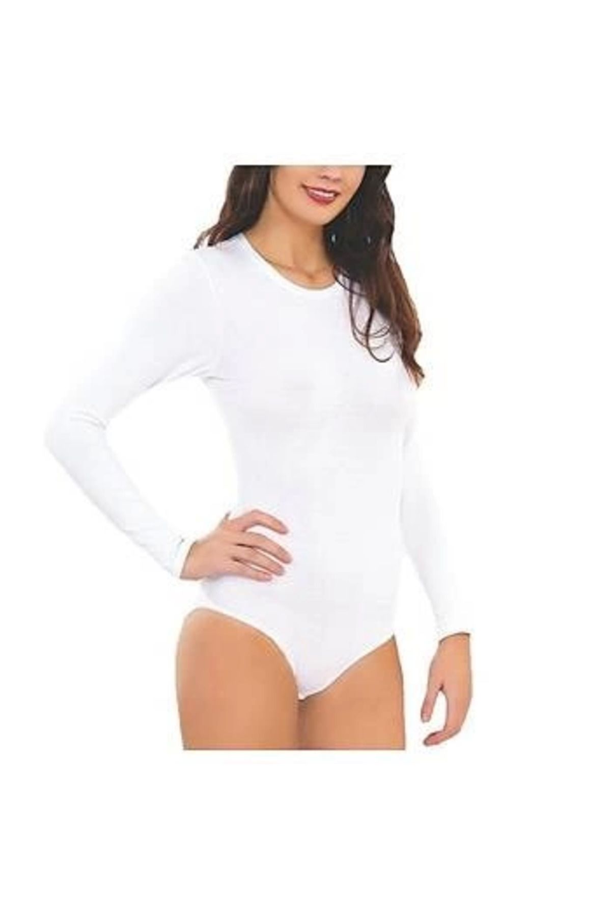 dalinda Beruflic 9261 Kadın Uzun Kol Çıtçıtlı Atlet