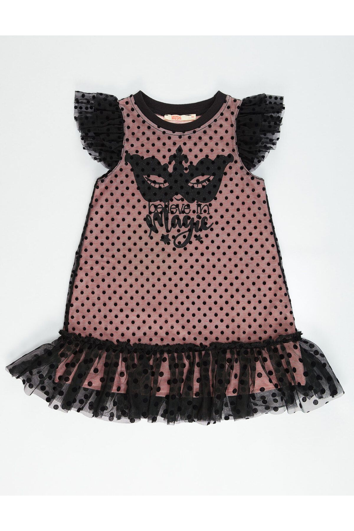 MSHB&G-Rosa Sommerkleid aus Tüll für Mädchen - Believe Magic 3