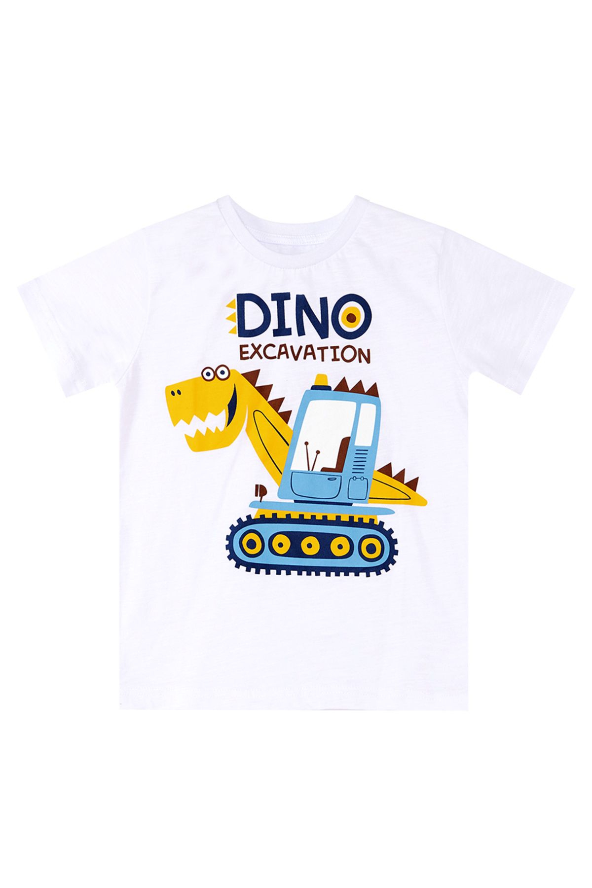 Denokids-Set aus T-Shirt und Shorts mit Camouflage-Muster und Dino-Print für Jungen 5