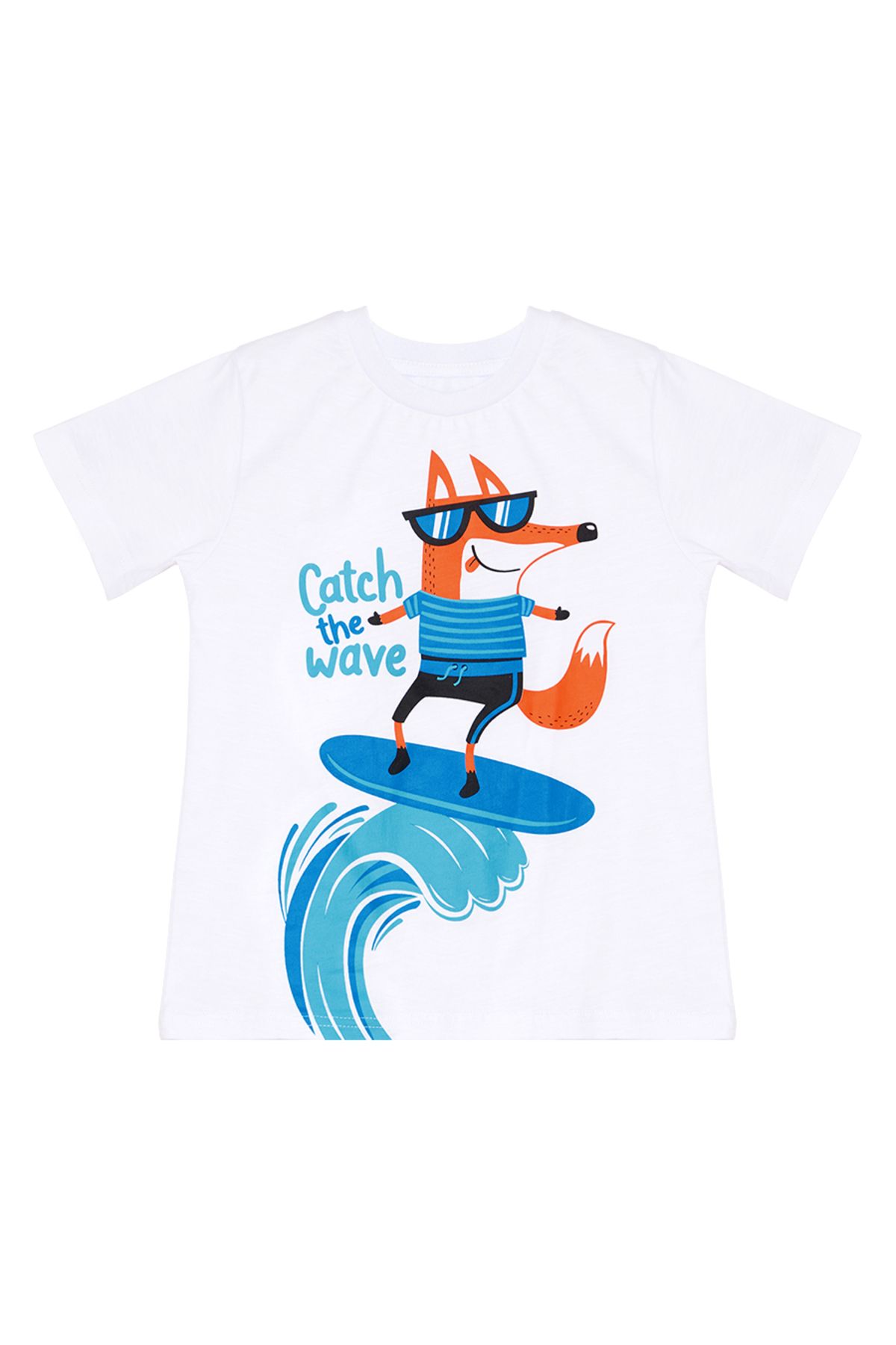 Denokids-Chlapecká sada letního trička Surf Fox a kraťasů Capri 5