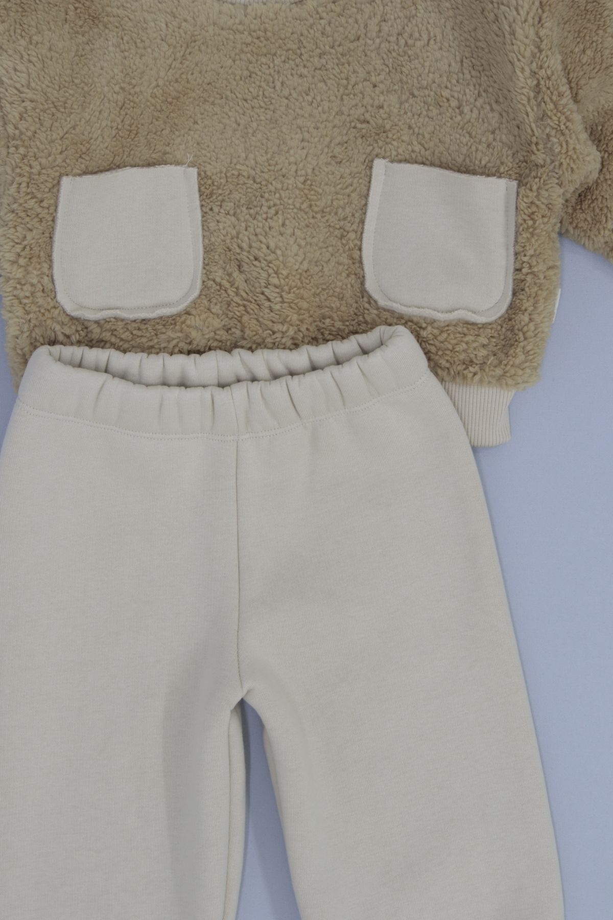 rg kidsstore-Unisex Baby Plush Sweatshirt and Sweatpants Set 2