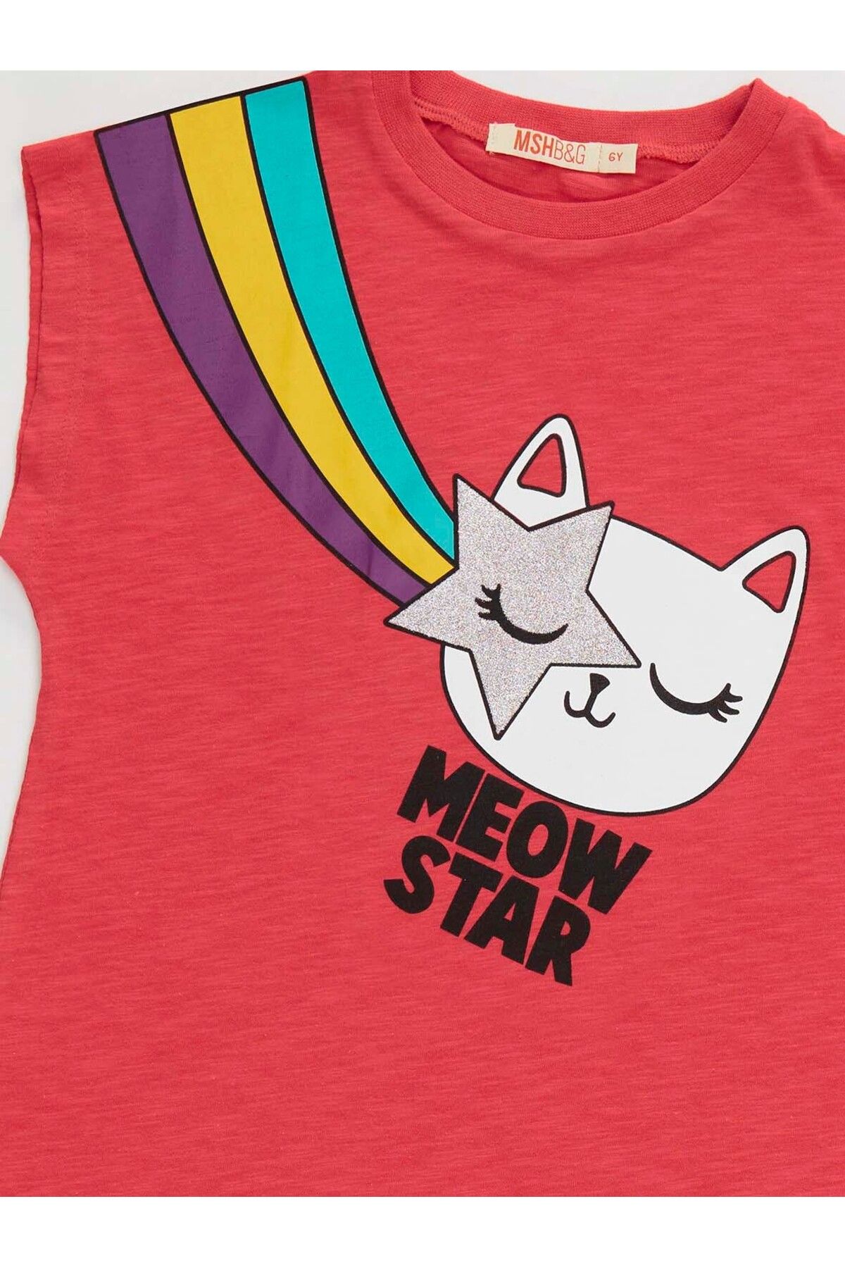 MSHB&G-Sada čiernych pančuchových nohavíc Star Cat Girl 5