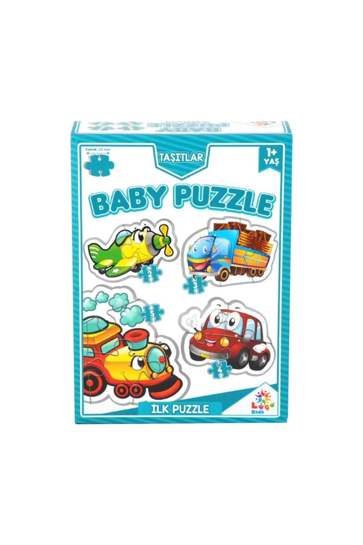 Take and Happy Lc7226 Laço, Baby Puzzle - Taşıtlar / +12 Ay