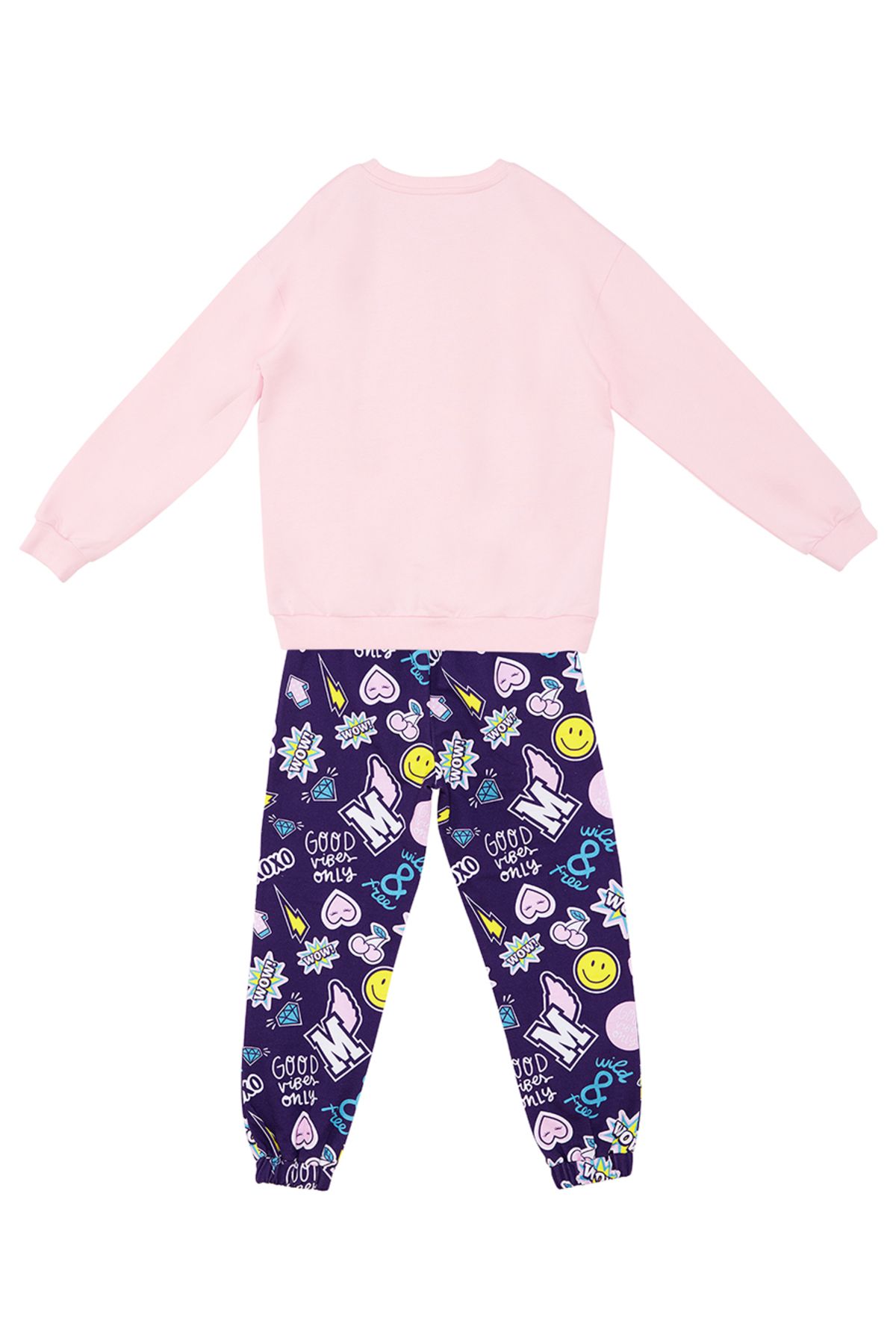 MSHB&G-Girl's Sticker Tracksuit Set 4