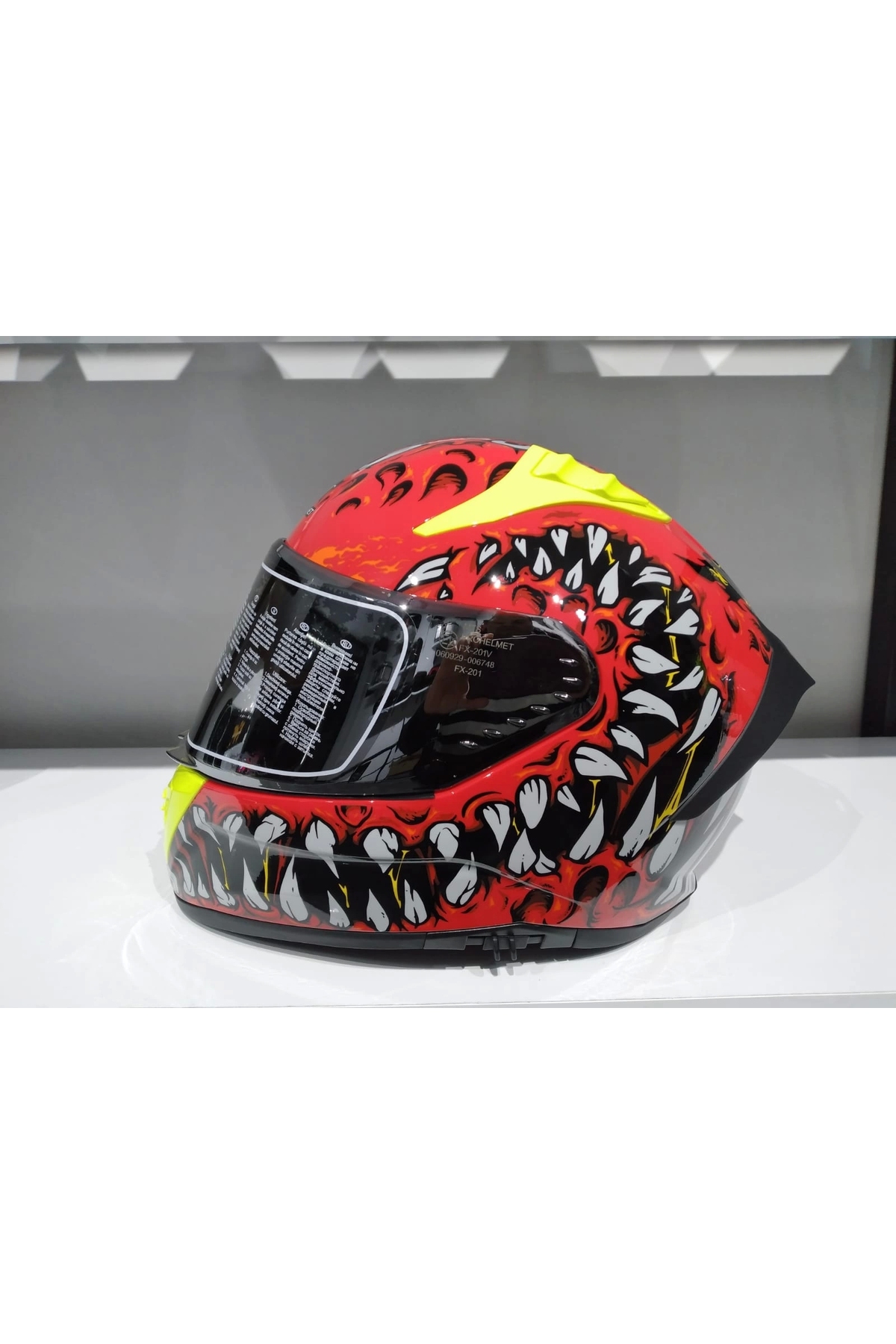 MTS KASK MTS PRO 801 DEMON GÜNEŞ GÖZLÜKLÜ KIRMIZ/SARI - Fiyatı
