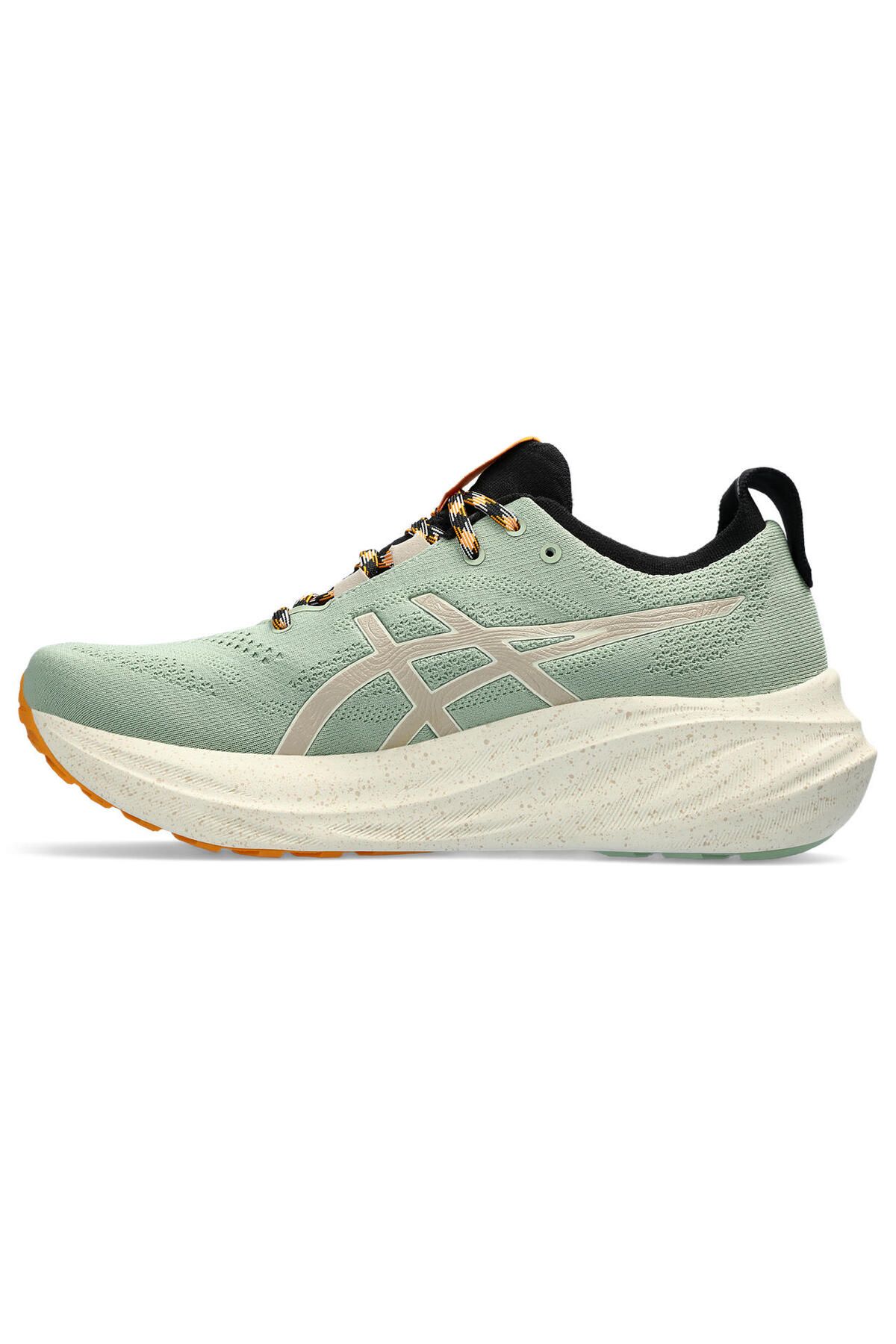 Asics-Gel-Nimbus 26 Tr Men's Khaki Running Shoes 1011B849-250 2