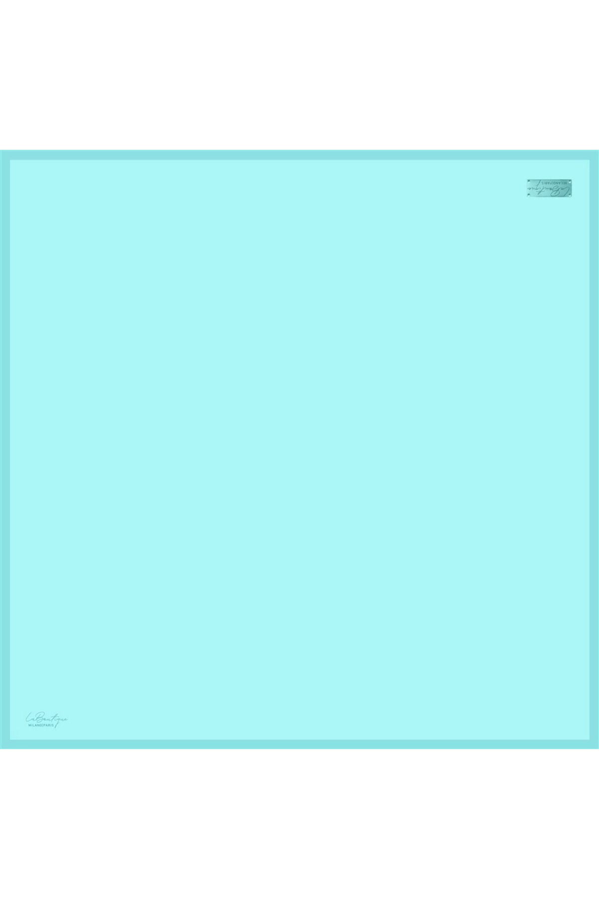 LA BOUTIQUE-حرير سورا بلون سادة - 60 - 90X90 1