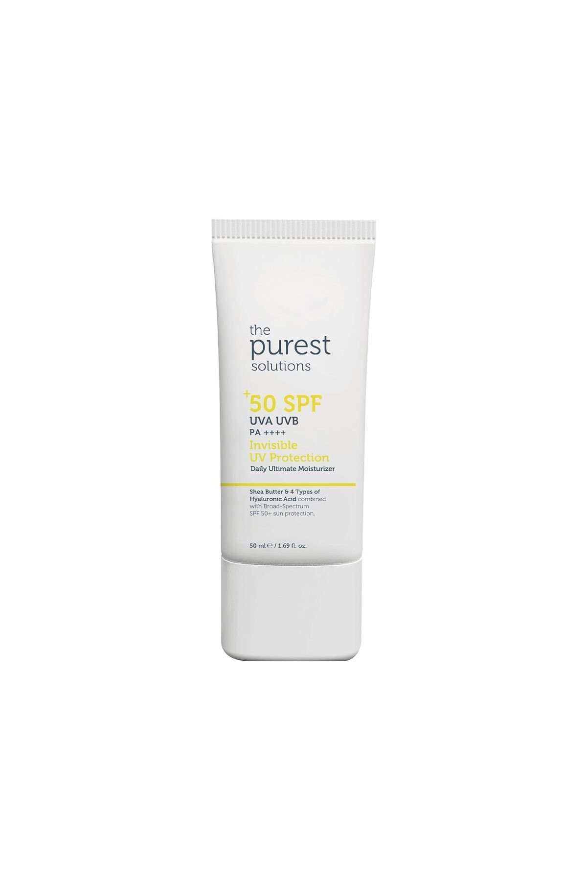 The Purest Solutions-50 ml Creme-Sonnenschutz - Hoher Schutz und feuchtigkeitsspendende Wirkung, LSF 50 1