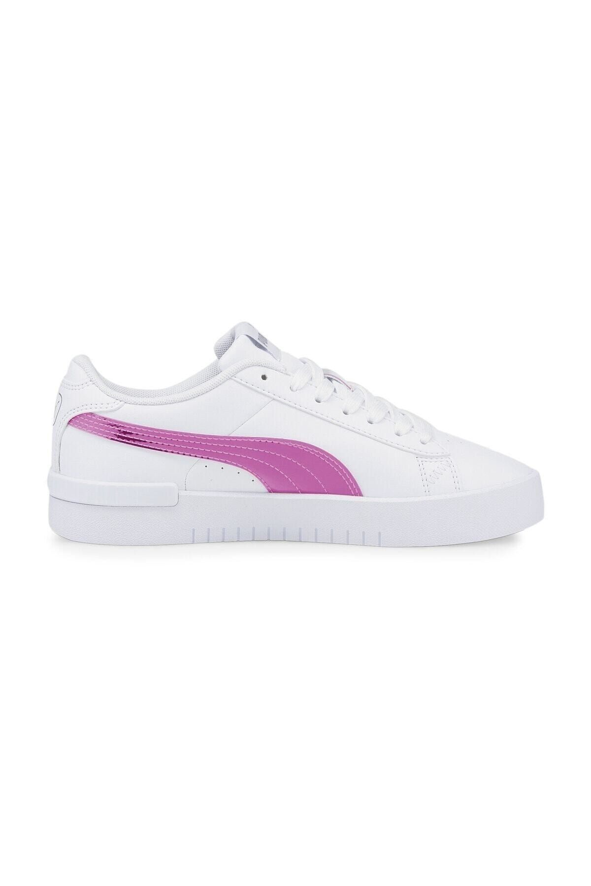 Puma Jada Holo 2.0 Jr Women s Sneakers 398288 01 White Silver Blue Mist Trendyol