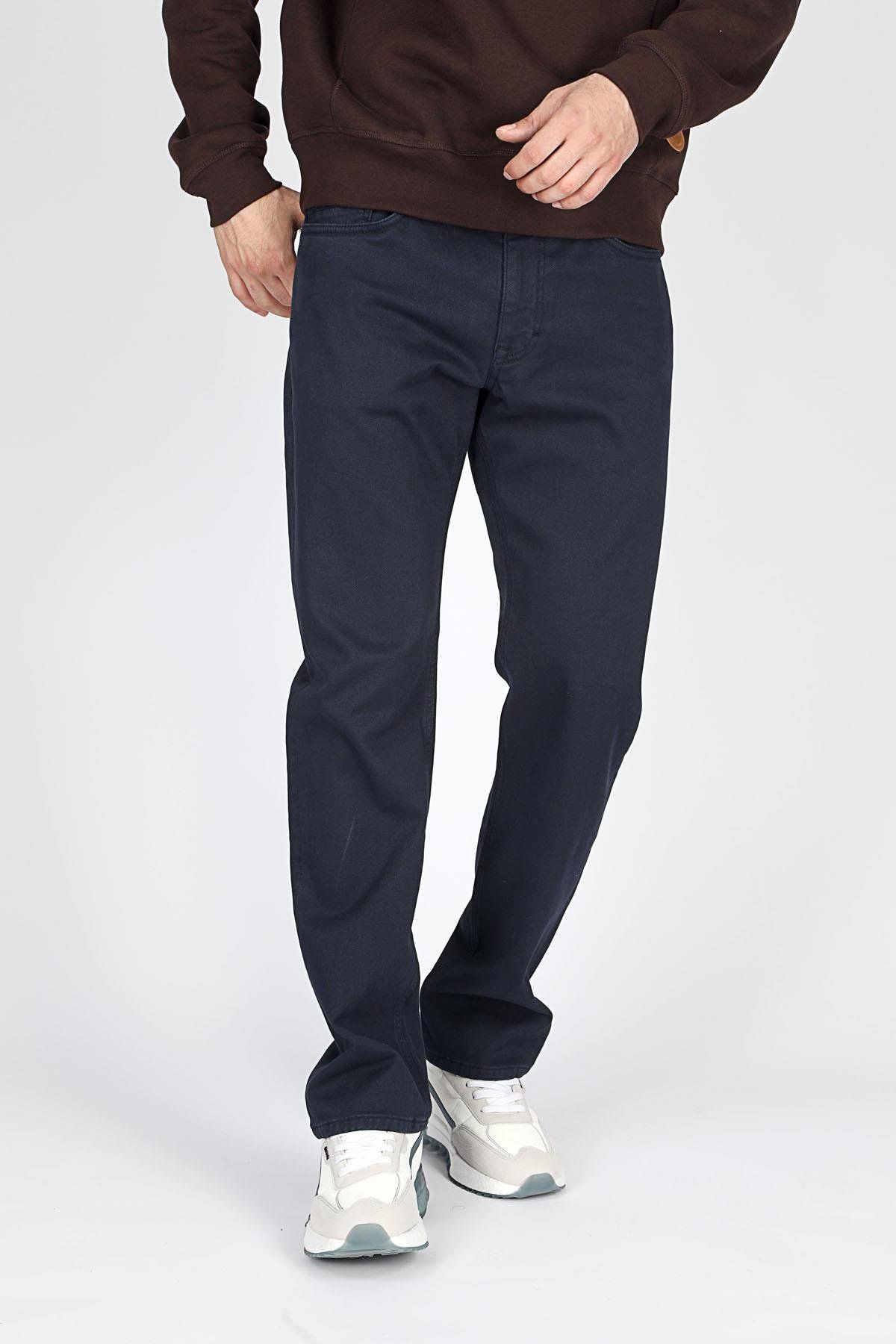 شلوار بافت مردانه Harry Nd 1 آبی سرمه ای Lee Cooper
