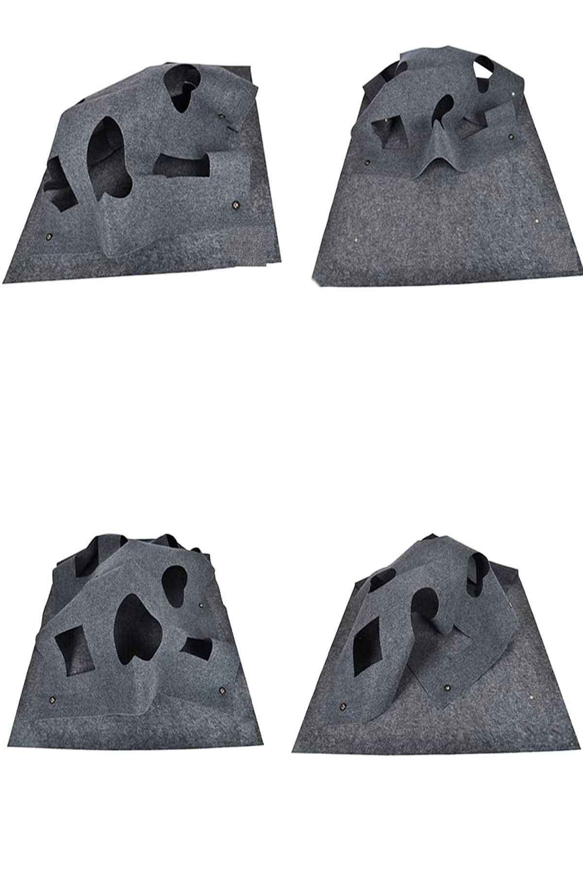 Sisso-Luck Cat Tunnel Functional Cat Bed Pet Cat Hills Playground Interactive Cat Toy 4