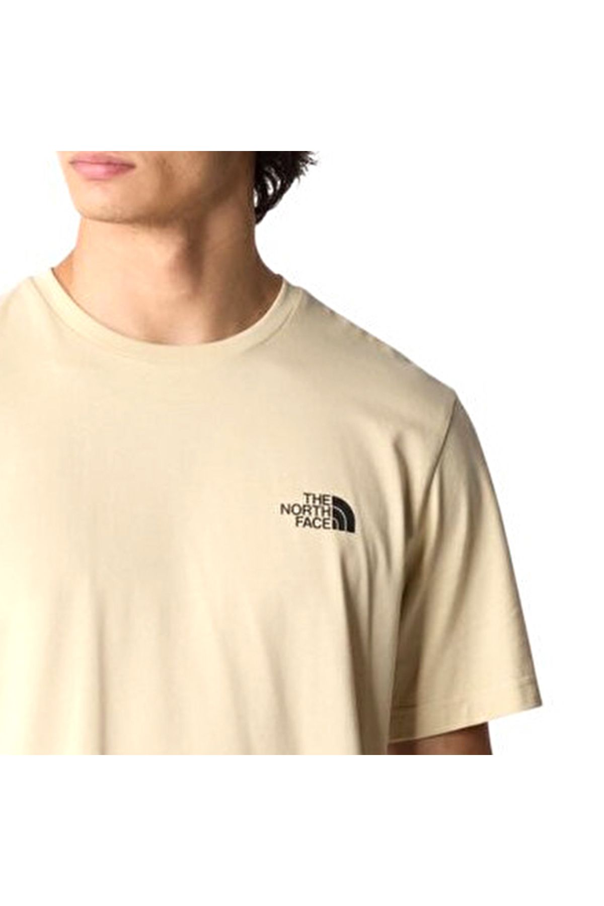 The North Face M S s Simple Dome Erkek Bej Outdoor T shirt Nf0a87ng3x41 Fiyat Yorumlar Trendyol