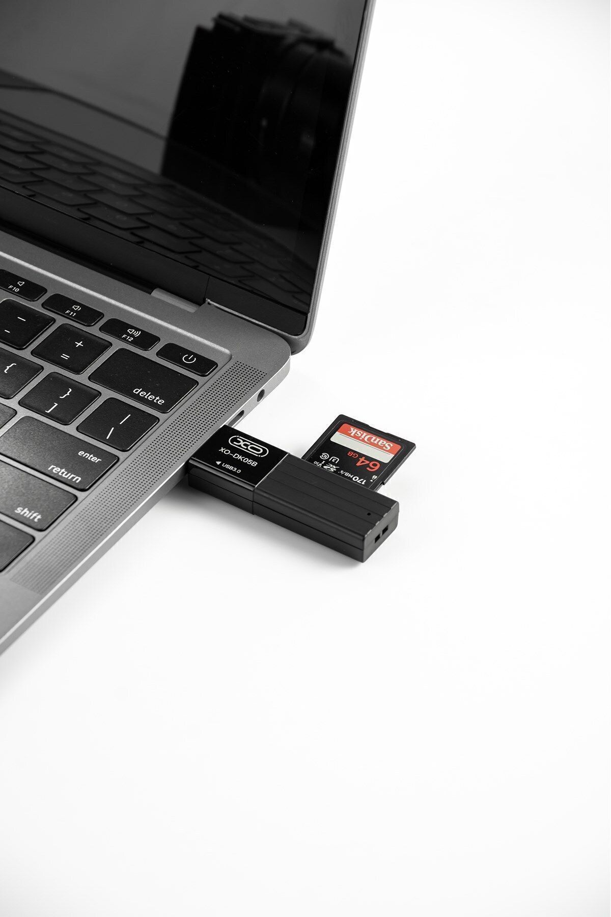 Xo-قارئ بطاقات USB3.0، يدعم 2 تيرابايت، قارئ محول بطاقة ذاكرة USB Dk05b 3