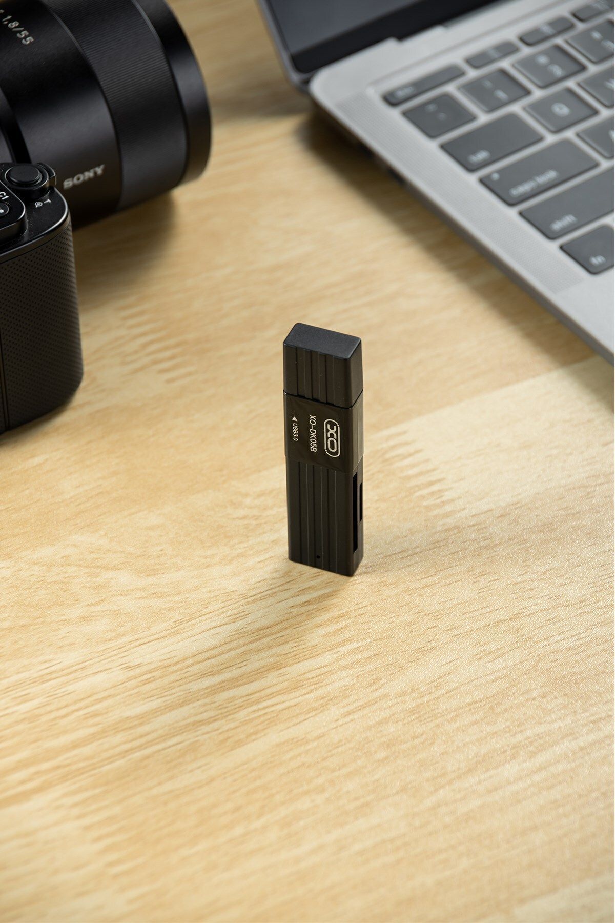 Xo-قارئ بطاقات USB3.0، يدعم 2 تيرابايت، قارئ محول بطاقة ذاكرة USB Dk05b 4