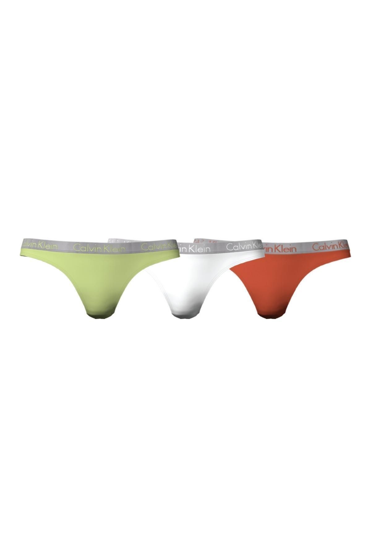 Calvin Klein Kad n Tanga Rad ant Cotton Pamuklu Strec Orta Yukseklikte Beyaz 000qd3560e6s3 Fiyat Yorumlar Trendyol