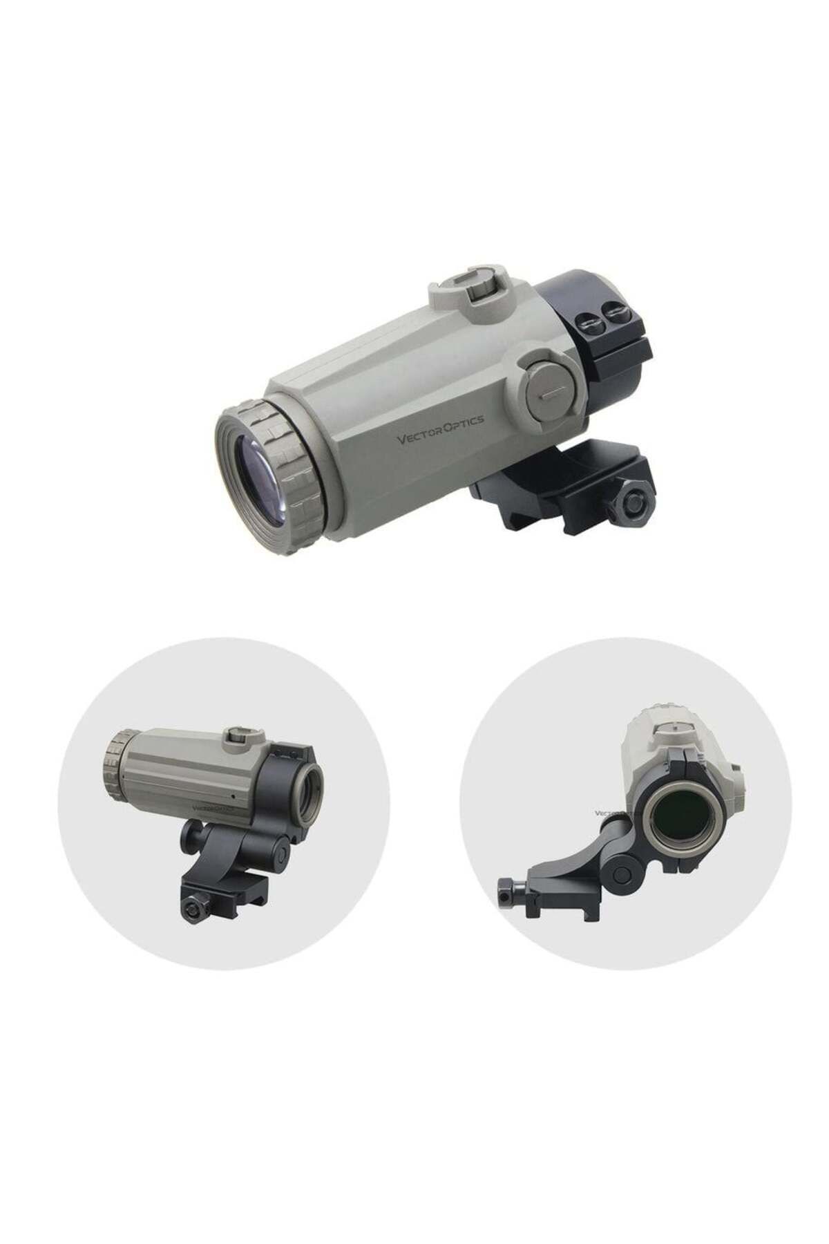 VECTOR OPTICS Maverick-III 3x22 Magnifier SOP YAKINLAŞTIRICI