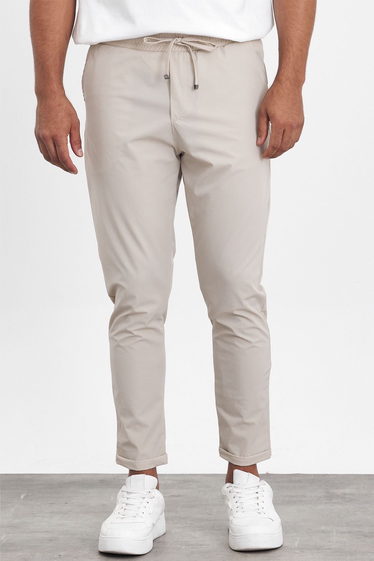 شلوار مردانه بژ MADZEYMODA | Mz23069 اورجینال - تصویر 6