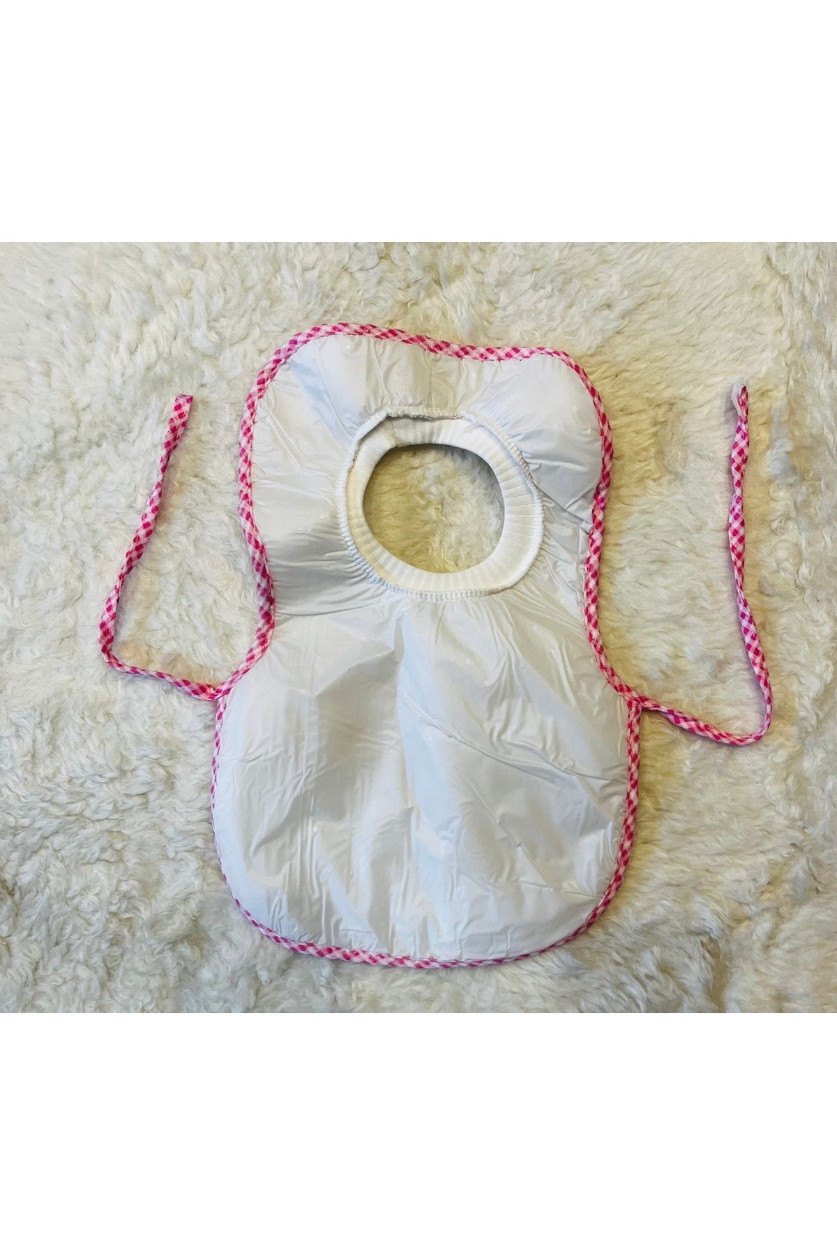 anne dokunuşu gibi KUZUM BEBE 3’lü Ayıcıklı Sıvı Geçirmez Boyundan Geçmeli Kız Erkek Bebek Çocuk Büyük Önlük fotoğrafı 4 (önizleme)