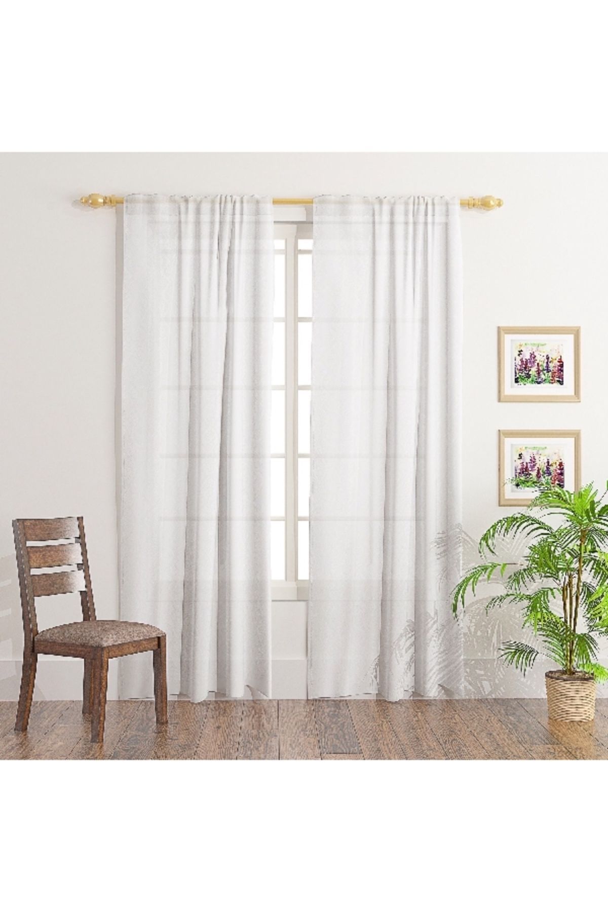 Home Box-طقم ستائر راين مكون من قطعتين - 140×240 سم 1