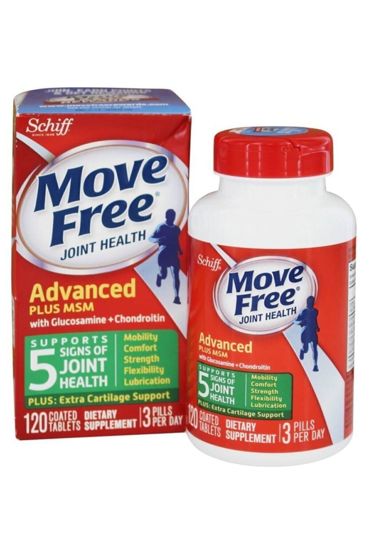 move free Advanced Plus Msm Tablets health Supplement With Glucosamine And Chondroitin 120 Tablet Fiyat Yorumlar Trendyol