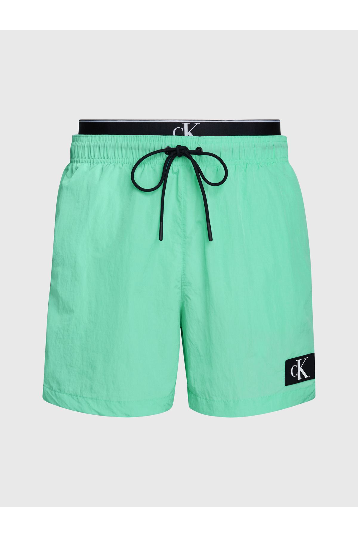 شورت و شلوارک مردانه بژ کلوین کلاین | KM0KM00981 اورجینال - تصویر 4