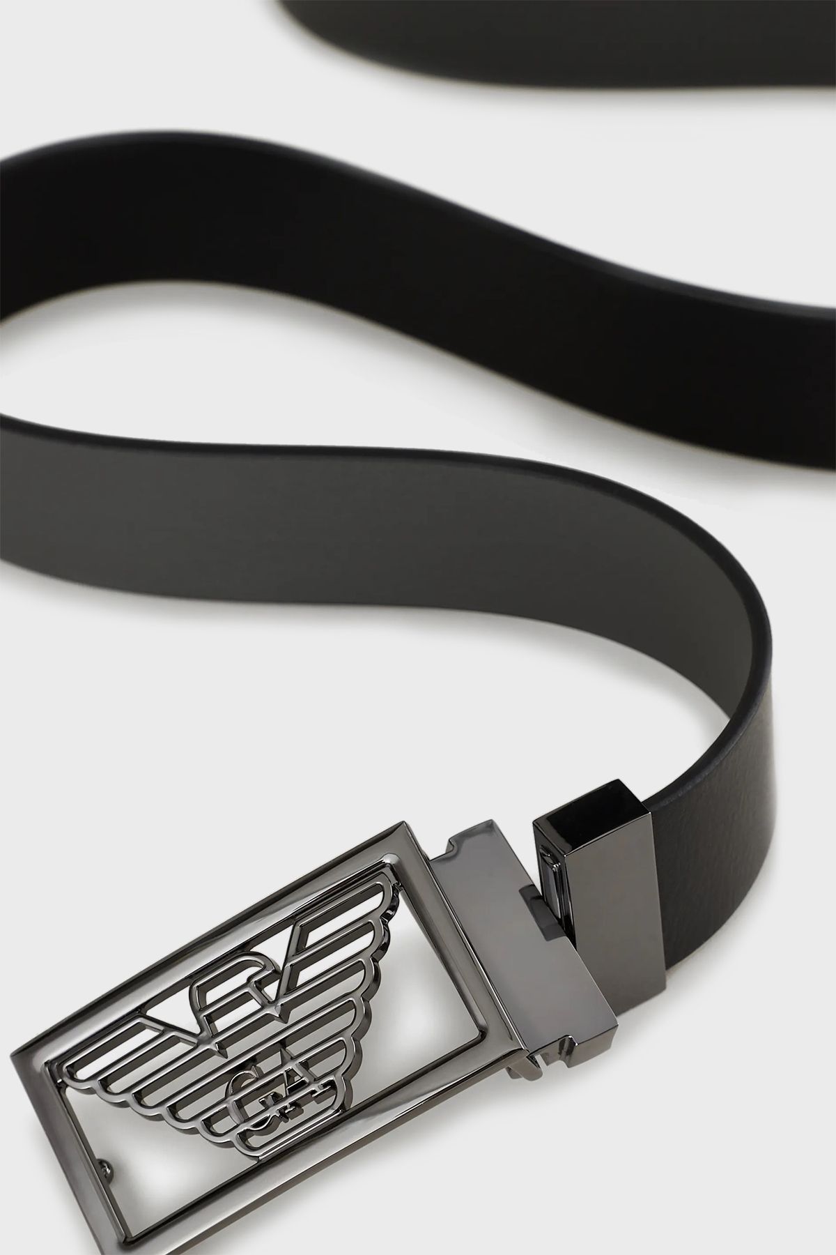 لوگو کمربند چرمی مردانه کمربند Y4S507 Y134J 88244 Emporio Armani