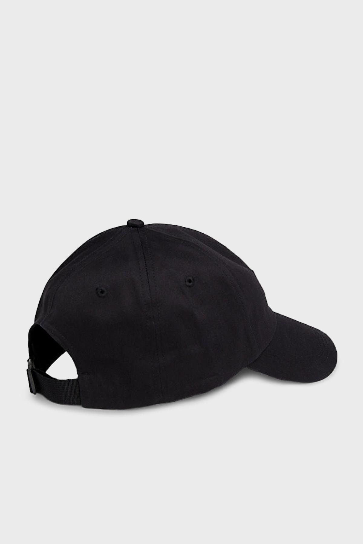 کلاه مشکی مردانه پنبه ای با log k50k511463beh K50K511463 BEAD Calvin Klein