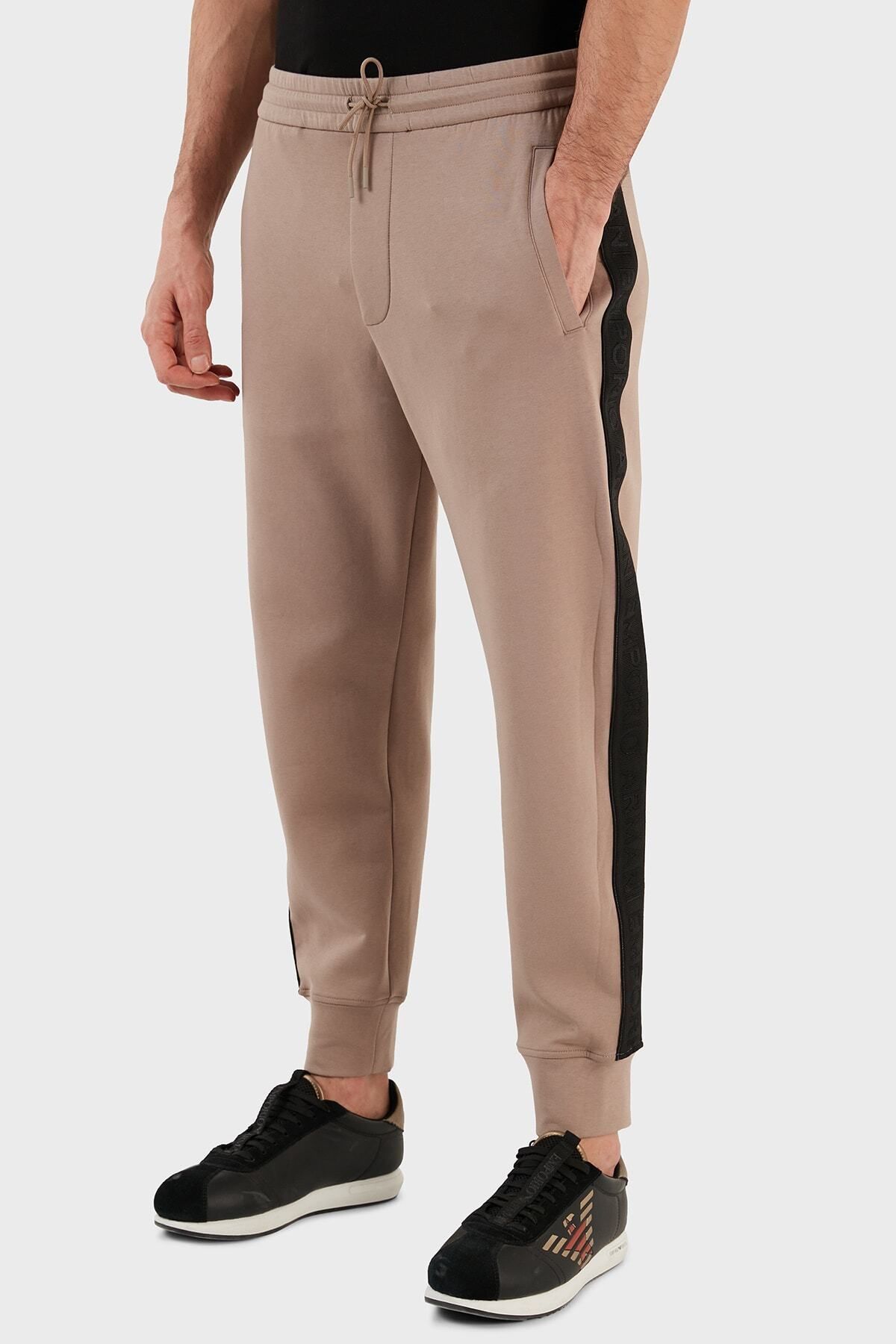 شلوار ورزشی Jogger شلوار نخی معمولی شلوار مردانه 3r1pcg 1jhsz 0144 Emporio Armani
