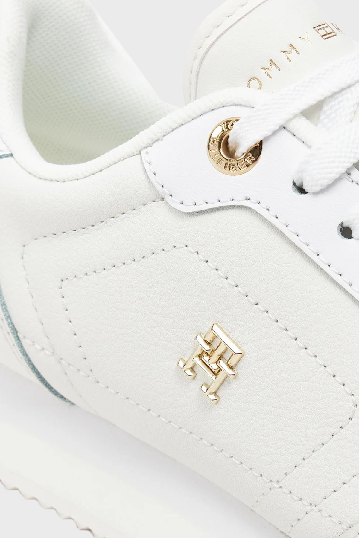 کفش Tommy Hilfiger تامی هیلفیگر ورزشی رانر میز SHOES FW0FW08285 YBS اورجینال - تصویر 5