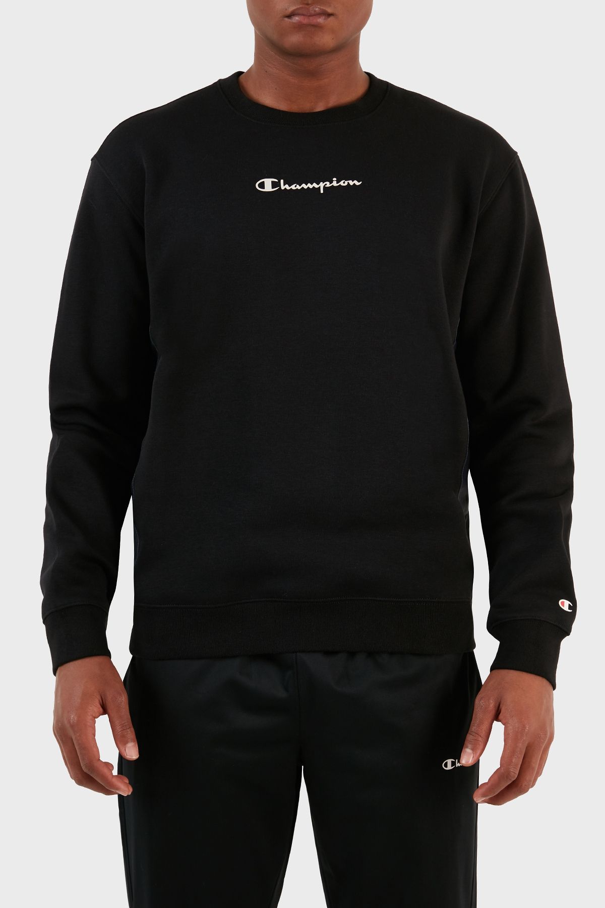 Champion Jakar Bantl Kapu onlu ci Polarl Custom Fit Sweat Erkek SWEAT 219104 NBK KK001 Fiyat Yorumlar Trendyol