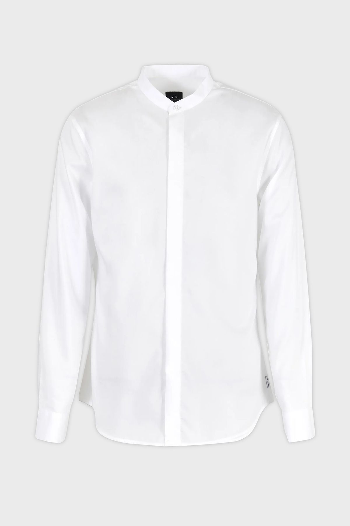 پیراهن / بلوز دکمه دار سفید مردانه یقه غالب 3DZC19 ZN4CZ 1100 Armani Exchange