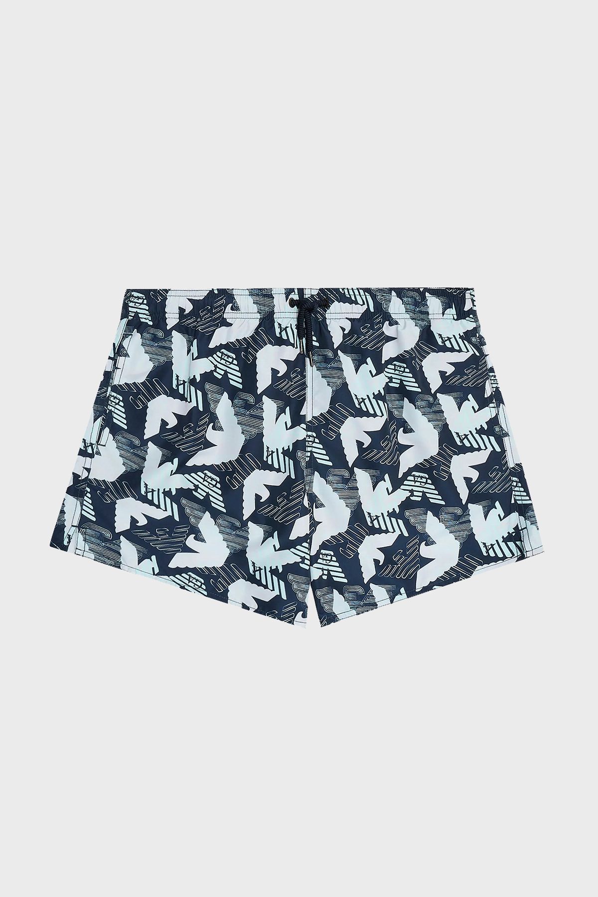 Emporio Armani-Regular Fit Pocketed Swimsuit Short Men's Swimsuit SHORTS211740 4R444 62736 1