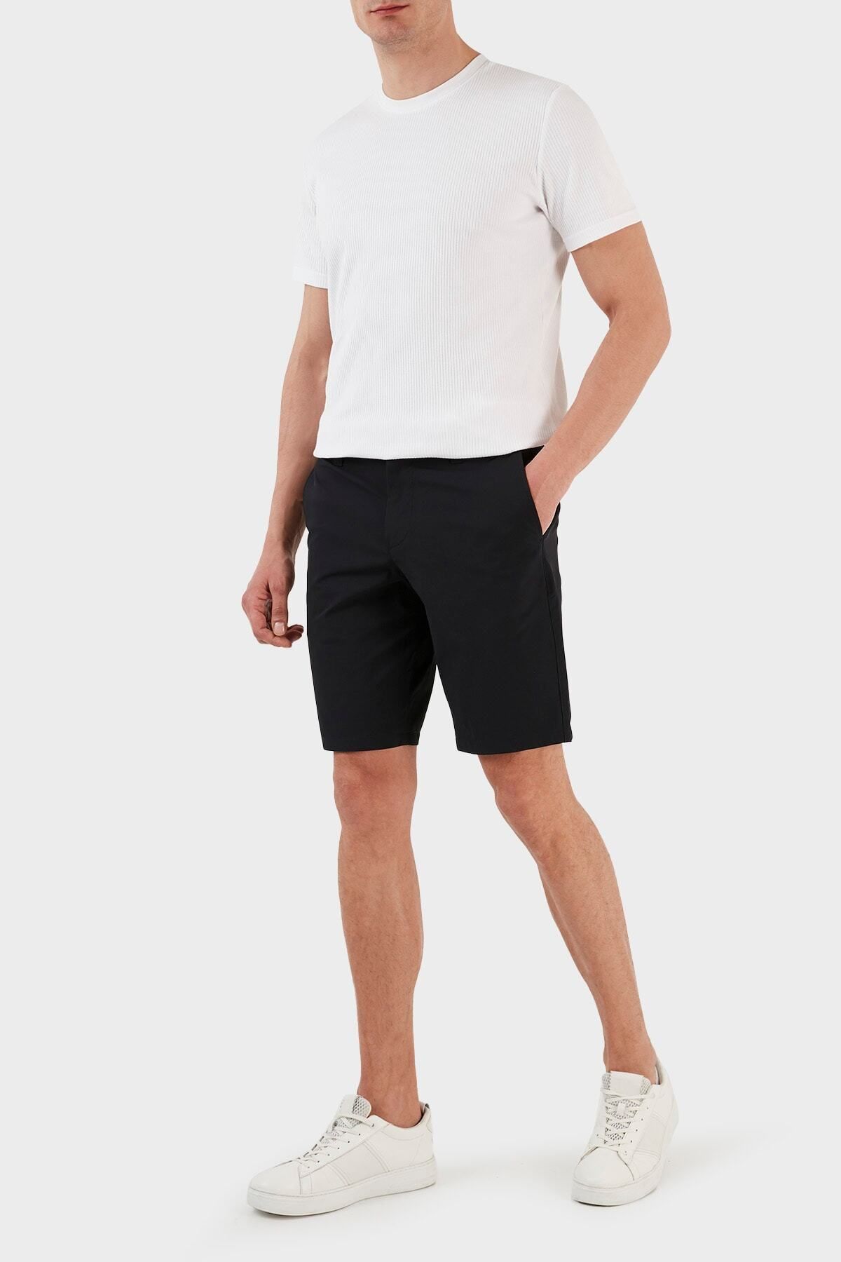 شلوار کوتاه مردانه چینو جیبی باریک فیت 8nzs49 Znyzz 1583 Armani Exchange