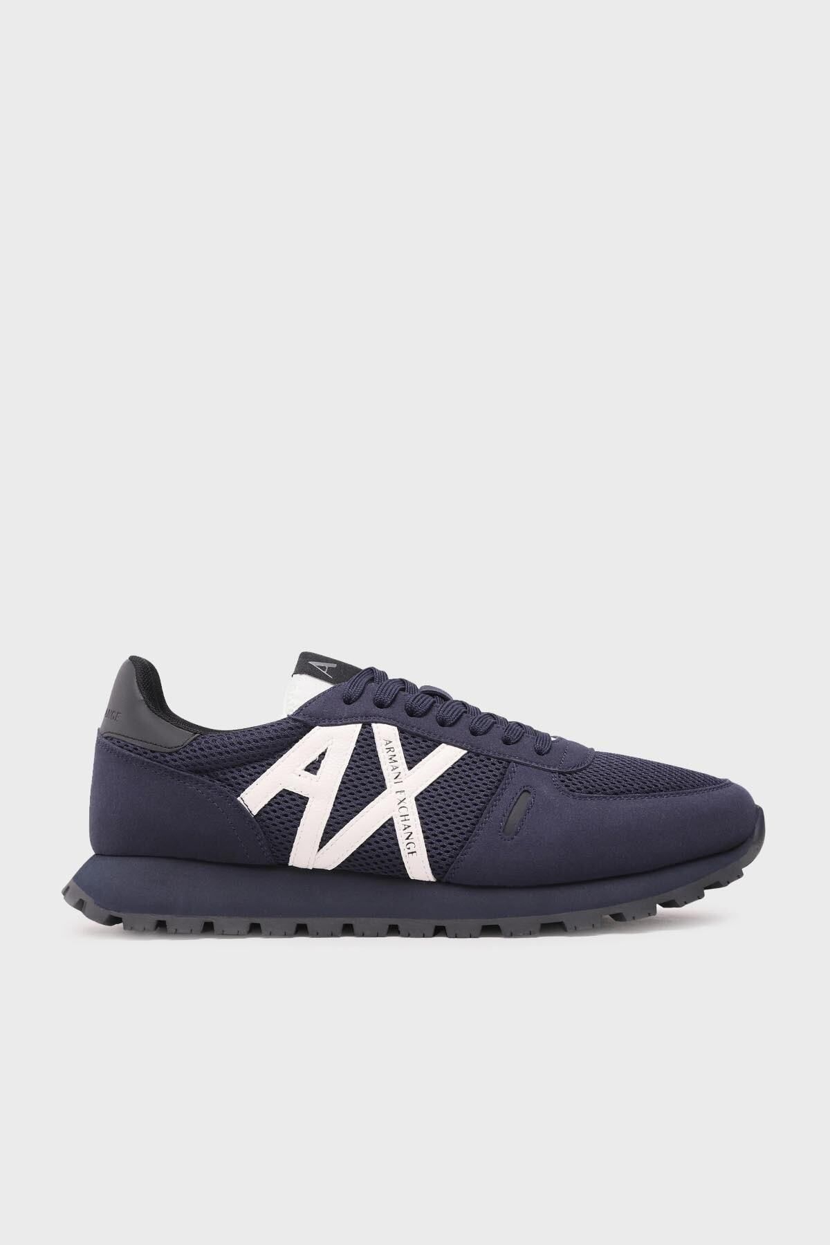 Armani Exchange Logo Laced Sneaker Shoes Men s SHOES XUX169 XV660 N151 Trendyol