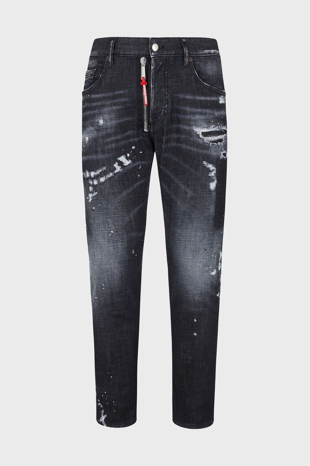 شلوار جین مشکی مردانه SLIM FIT 900 DSquared2