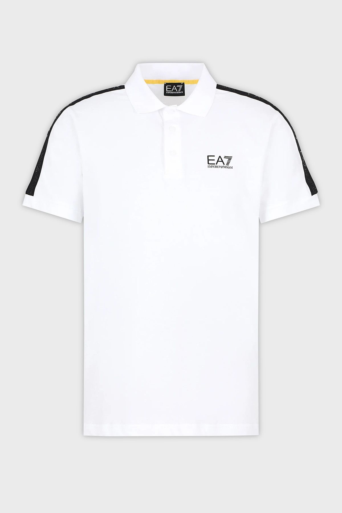 EA7 Pamuklu Regular Fit Polo Yaka T Shirt Erkek POLO YAKA T SH RT 3DPF23 PJ02Z 1100 Fiyat Yorumlar Trendyol
