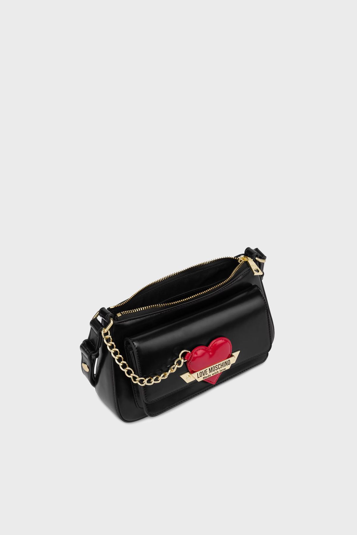 Love Moschino-حقيبة بحزام قابل للتعديل - JC4140PP1LLM1000 3