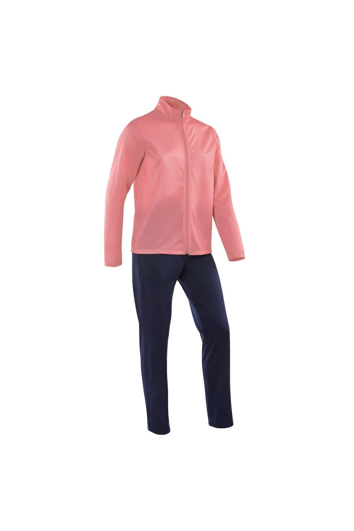Decathlon Domyos Cocuk Pembe Lacivert E ofman Tak m Gym y 100 Fiyat Yorumlar Trendyol
