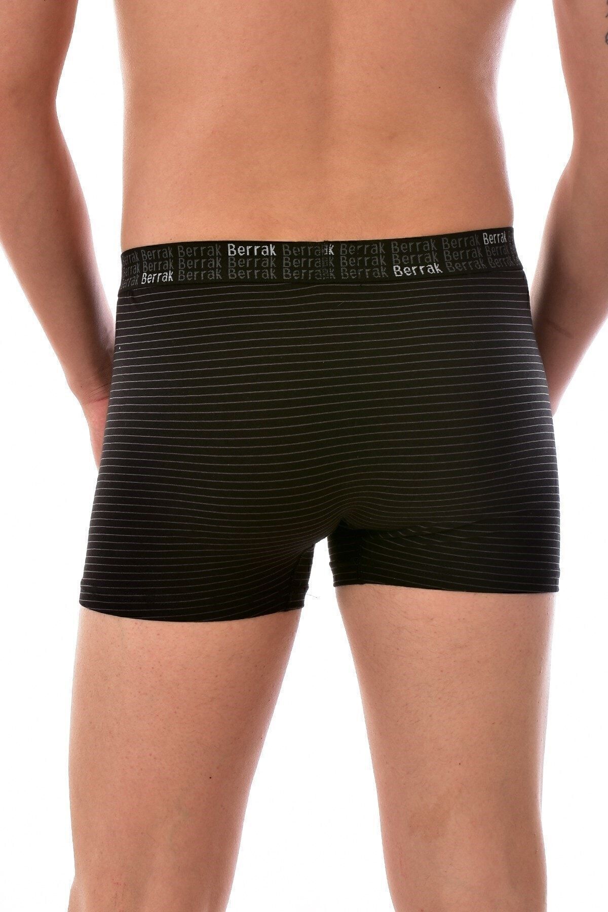 باکسر مردانه مشکی Berrak | Oct-75 اورجینال - تصویر 2