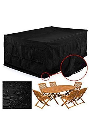 Bundeba Cover Bahçe Mobilya Brandası Koruma Örtüsü 200x160x80 Kılıfı Su Geçir...