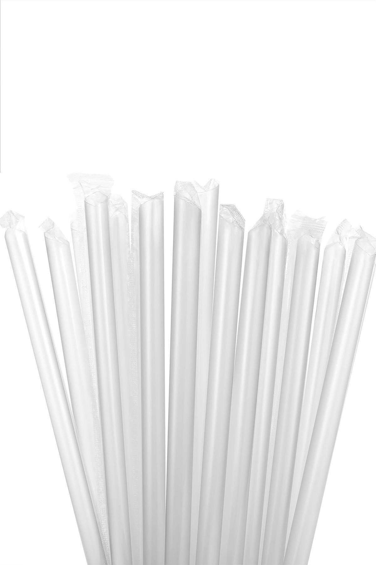 Kullan At Market Dolphin Bubble Tea Jelatinli Şeffaf Pipet 12mm 22cm 50 Adet